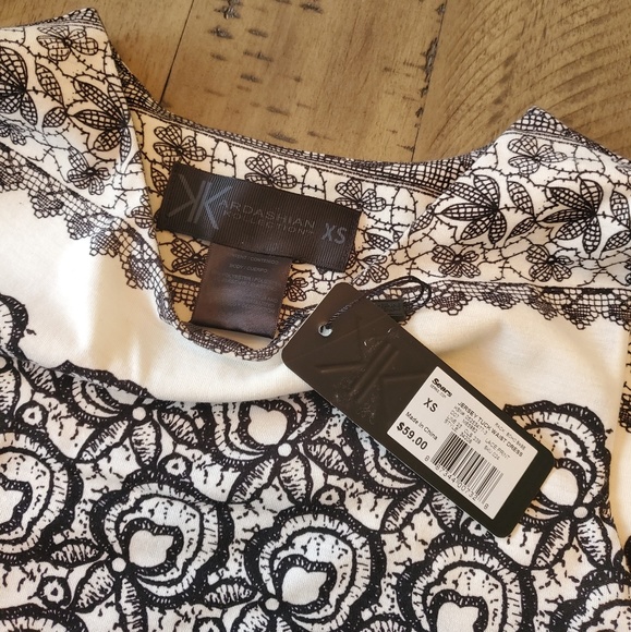 NWT Kardashian kollection womens midi dress - Picture 2 of 2